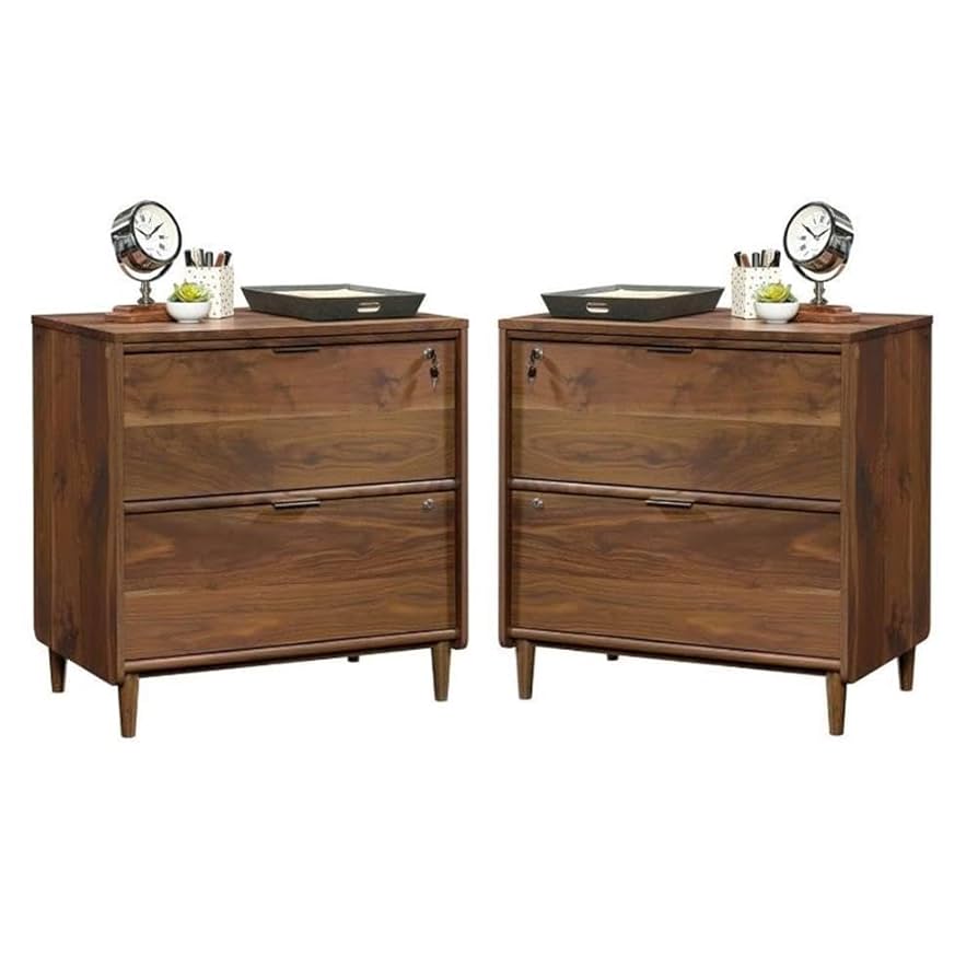 Amazon.com: Home Square 2 Drawer Lateral Wood Filing Cabinet